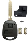 Car Key Shell Case 2 Button For Toyota Avensis Aygo Corolla RAV4 Yaris