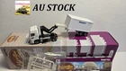 TOMYTEC N scale 1:150 HINO Profia Truck + Japan Transcity 20' bulk container