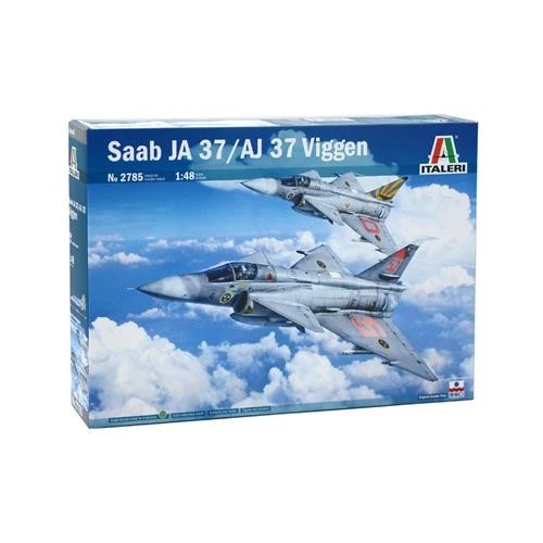 1:48 Italeri Saab Ja 37 Jaktviggen Kit IT2785 Modellino - Immagine 2 di 2