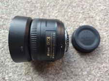 Nikon AF-S DX NIKKOR 35mm f/1.8G Prime very good condition