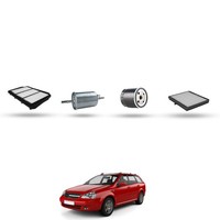 Hoffcar Wartungskit - 4 Filter Kompatibel Mit Chevrolet Lacetti 1.4 16V 70KW