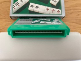 NES Fc Famicom Nintendo 4 Stroke Mahjong Hvc-Fj Box With Manual JPN  Vintage Lim