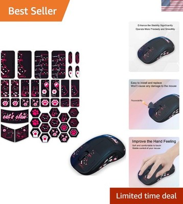X-Raypad Gaming Mouse Grips Tape, Universal Pre-Cut Cicada Wings, E Sports An...