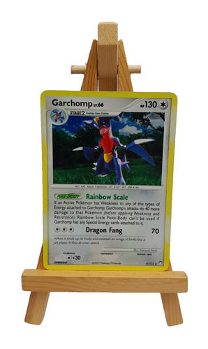 GARCHOMP 9/123 MYSTERIOUS TREASURES HOLO RARE POKEMON TCG CARD EXCELLENT