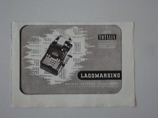 advertising Pubblicità 1942 MACCHINA PER SCRIVERE TOTALIA LAGOMARSINO