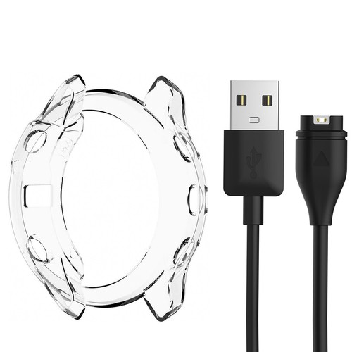 Fr Garmin Venu 3 3S 2 2S Vivoactive 6 5 4 4S TPU Case Screen Protector Cable - Picture 9 of 12