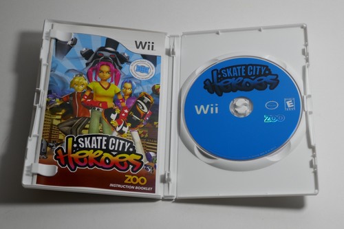 Skate City Heroes (Nintendo Wii, 2008) COMPLETE - Picture 2 of 3