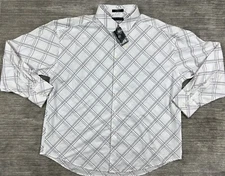Geoffrey Beene Shirt Mens XXL Multicolor Long Sleeve Casual NWT