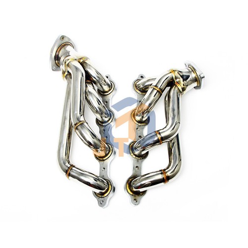 SHORT HEADERS 1-5/8" 304SS for 02-13 Chevy/GMC Trucks SUV V8 4.8L/5.3L/6.0L/6.2L