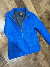 Lands End Primaloft Puffer Jacket Navy Blue size XL 16 Winter