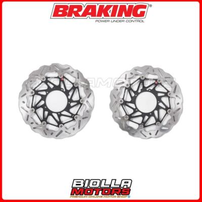 SATZ BREMSSCHEIBEN VORNE BRAKING HONDA CBR RR SP 1000 2018 - [WAVE FLOATING] 