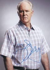 JOHN LITHGOW signed Autogramm 20x30cm DEXTER in Person autograph COA