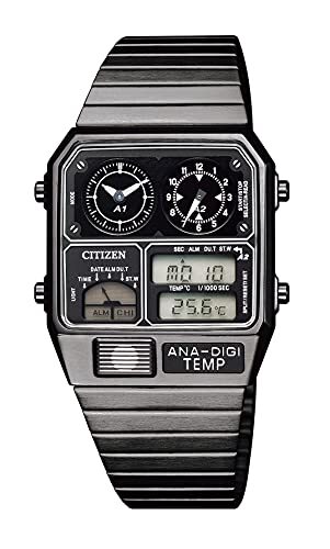 CITIZEN ANA-DIGI TEMP JG2105-93E Black Men's Watch New in Box CITIZEN ANA-DIGI TEMP JG2105-93E Black Men's Watch New in Box