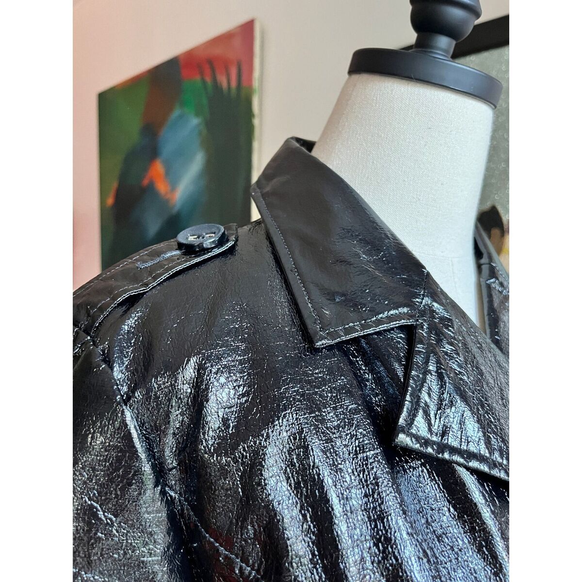 Y2K vintage vinyl jacket 90s rain jacket | eBay Y2K vintage vinyl jacket 90s rain jacket | eBay
