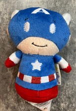Hallmark Itty Bittys 4.5  Plush The Avengers Captain America Hero Small Stuffed