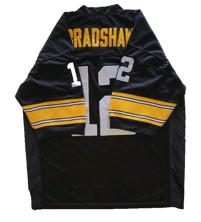 Pittsburgh Steelers #12 Bradshaw 1975 Mitchell & Ness talla 54 (XXL) Foto 4 de 4