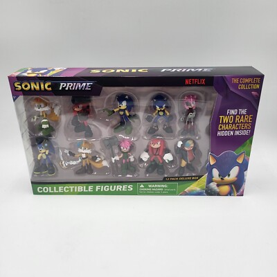 SONIC PRIME SONIC The Complete Collection 12 Characters To Collect