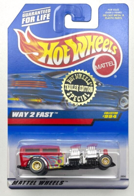Hot Wheels - Trailer Edition Special - Way 2 Fast - New on Card | eBay