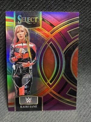 2024 PANINI SELECT WWE KAIRI SANE PREMIER LEVEL PURPLE 34/99 | eBay