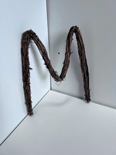 Wood /metal Wire  M  Or  W   Name Letter , Decoration ,party 9.5  x7  