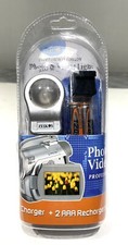 Zeikos Professional Edition Photo Video Light Bonus Battery Charger NEW