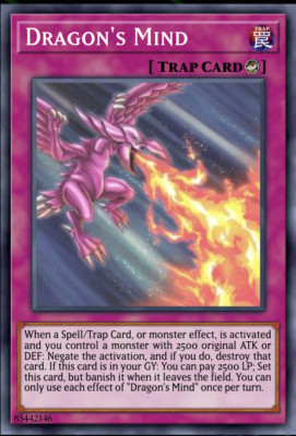 Yugioh! 3x Dragon's Mind ALIN-EN079 Alliance Insight PREORDER