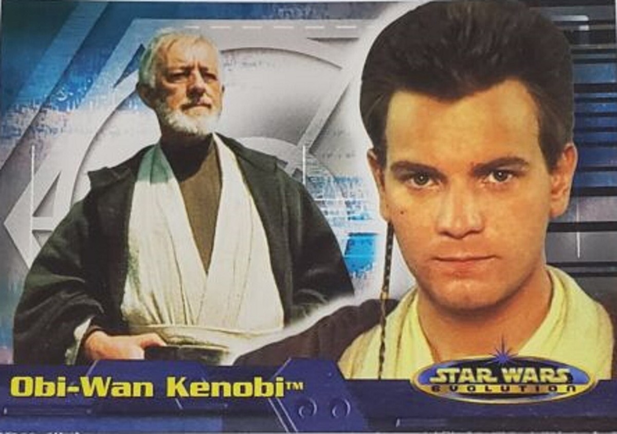 2001 Topps Star Wars Evolution OBI-WAN KENOBI 7A Chase Foil Card