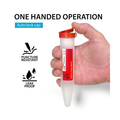 Small Sharps Containers, Travel Sharps Container, Transportable