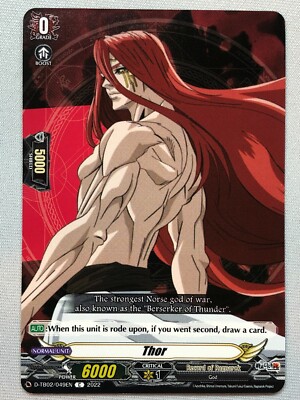 Cardfight!! Record of Ragnarok Thor NM/M