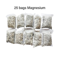 Emergency Fire Starter 25 bags Magnesium 99 Pure For Camping Hiking Bushcraft