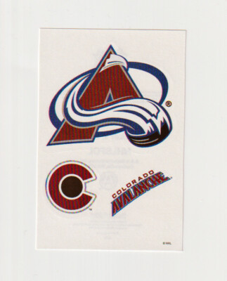 Colorado Avalanche Aufkleber Set / Sticker Set, 3 Stück, Eishockey NHL, Neu