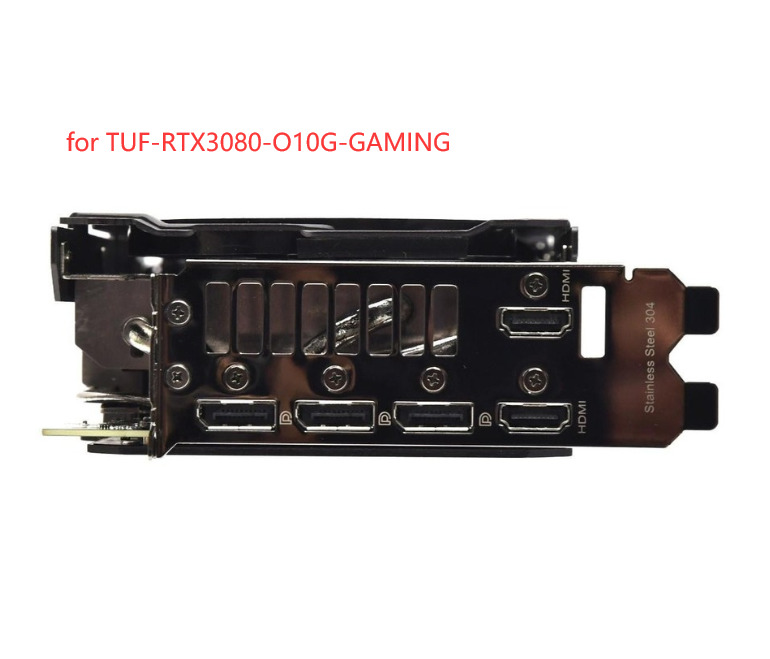 I/O shield for ASUS TUF-RTX3080-O10G-GAMING graphics Video Card