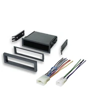 Car Radio Stereo Dash Install Mounting kit wire harness for Toyota 1982-2004