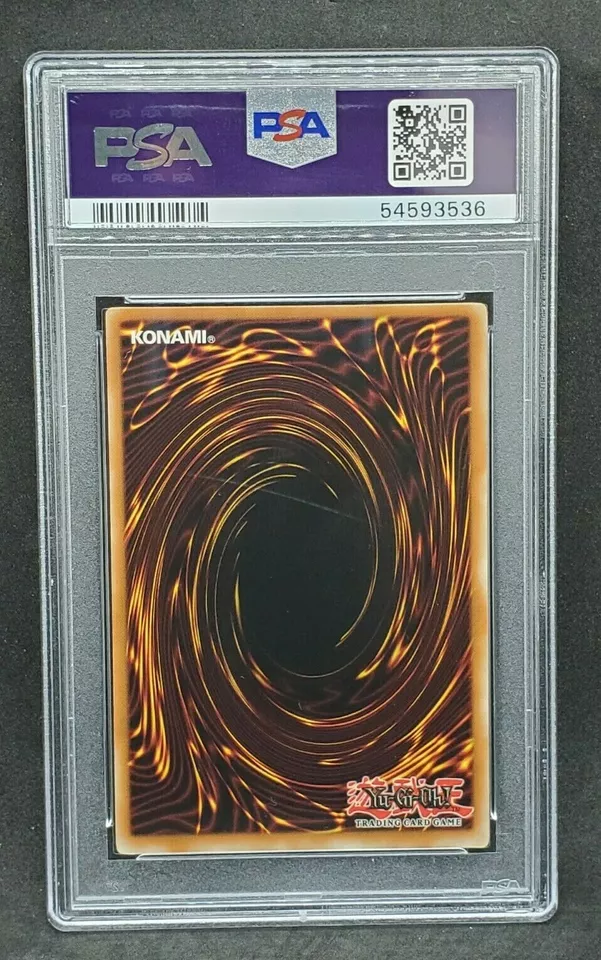 Yugioh PSA 10 GEM MINT Guard Penalty EOJ-EN045 1st Edition Ultimate Pop. 4 #3536 - Image 2 of 2