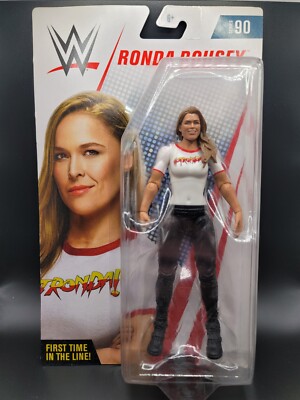 WWE BASIC SERIES 90 RONDA ROUSEY 6'' FIGURE BRAND NEW FAST SHIPPING 