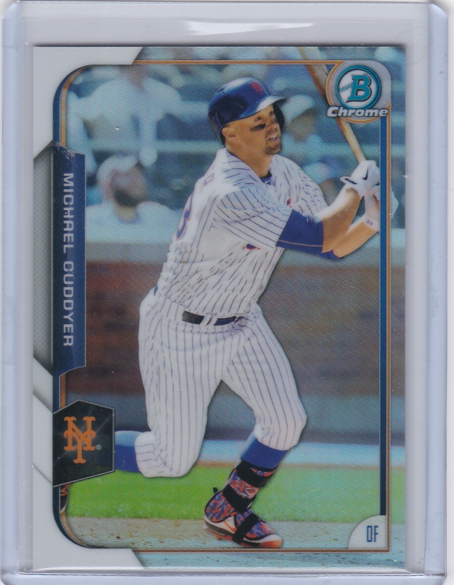 FILA 2015 Bowman Chrome #41 Michael Cuddyer 499 Mets Free Shipping!