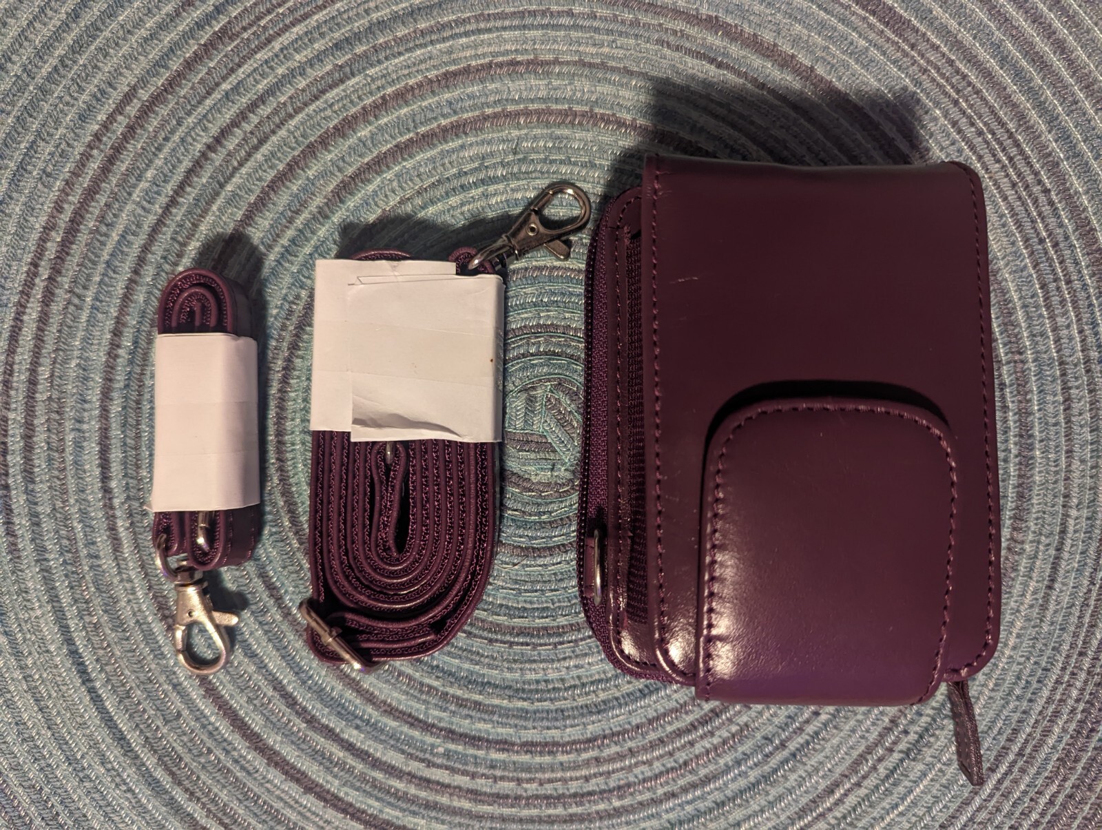 READ AD! WALLETBE WOMEN'S LEATHER ACCORDION ZIP WALLET WRISTLET ID COIN PURSE eBay