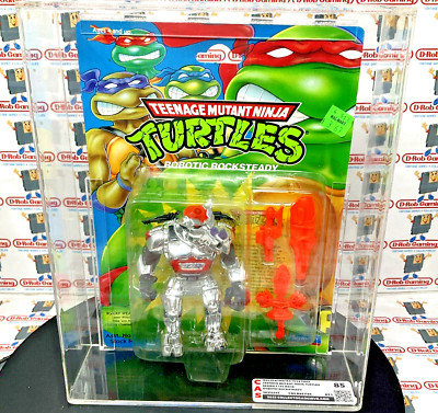 Robotic Rocksteady TMNT AFA CAS MOC New Sealed 1993 not 1995 Playmates 85/85/85
