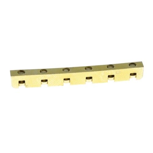 42mm Curved Base Brass Nut Adjustable Brass Guitar Nut for Strat Tele Guitars - Afbeelding 5 van 7