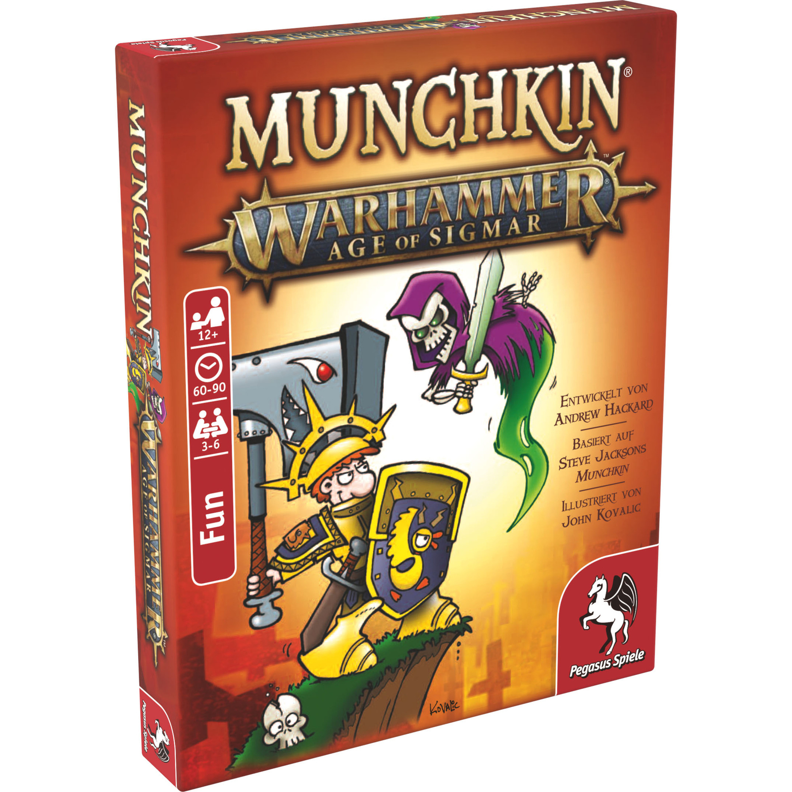 Pegasus Munchkin Warhammer Age Of Sigmar, Kartenspiel