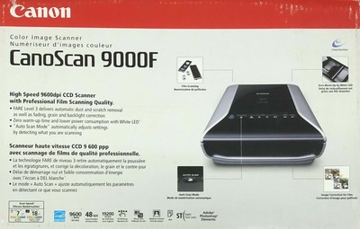 Canon CanoScan 9000F Color Image Scanner with Film Scanning | eBay