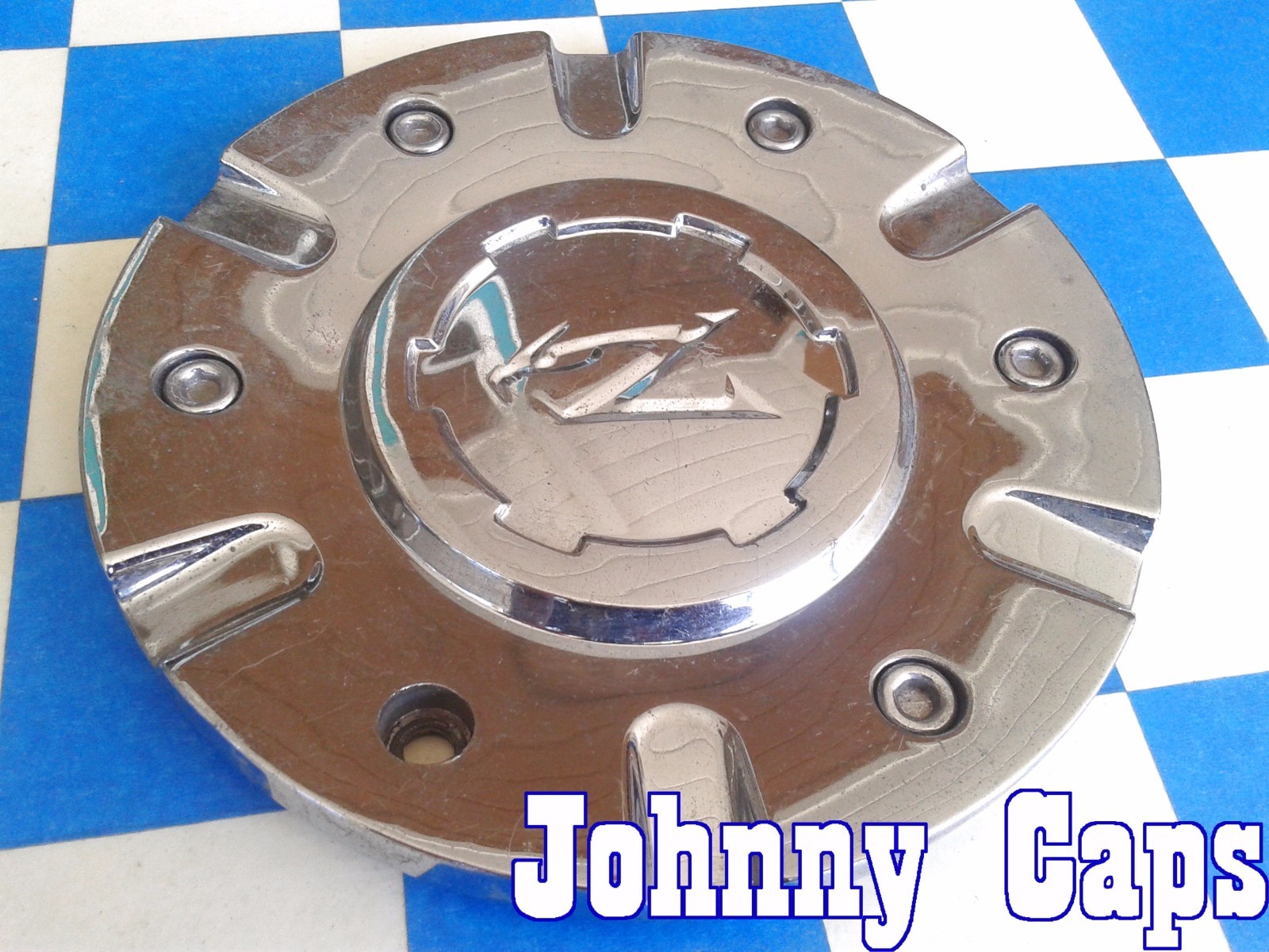 ZINIK Wheels Chrome Center Caps Z-9 FWD CAP-Z090 Custom Wheel [18] Cap (1)
