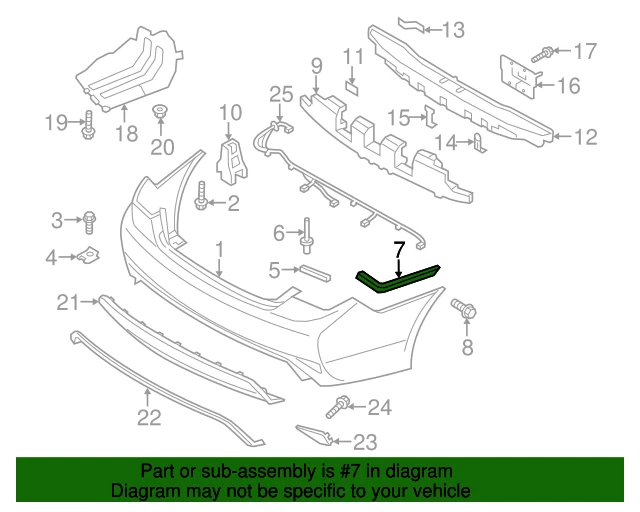⭐OEM⭐ Rear Bumper Bracket LEFT DRIVER for 2011-2015 Hyundai Sonata 866133S010 Foto 3 de 4