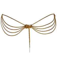 VINTAGE 1970s Christian Dior Chain Waist Belt