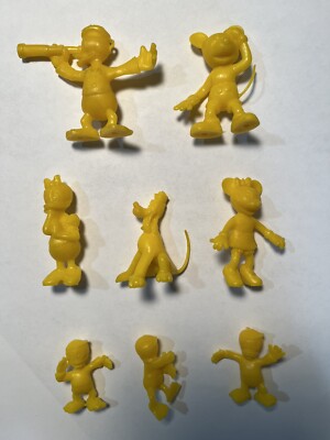 Disney character plastic figures Ideal Old Fashioned Sailing Vessel play set