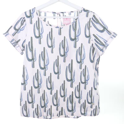 LIEBLINGSSTCK Bluse MONKEY BEACH Blusenshirt Kaktus Print Soft Pink Gr. 38  | eBay.de