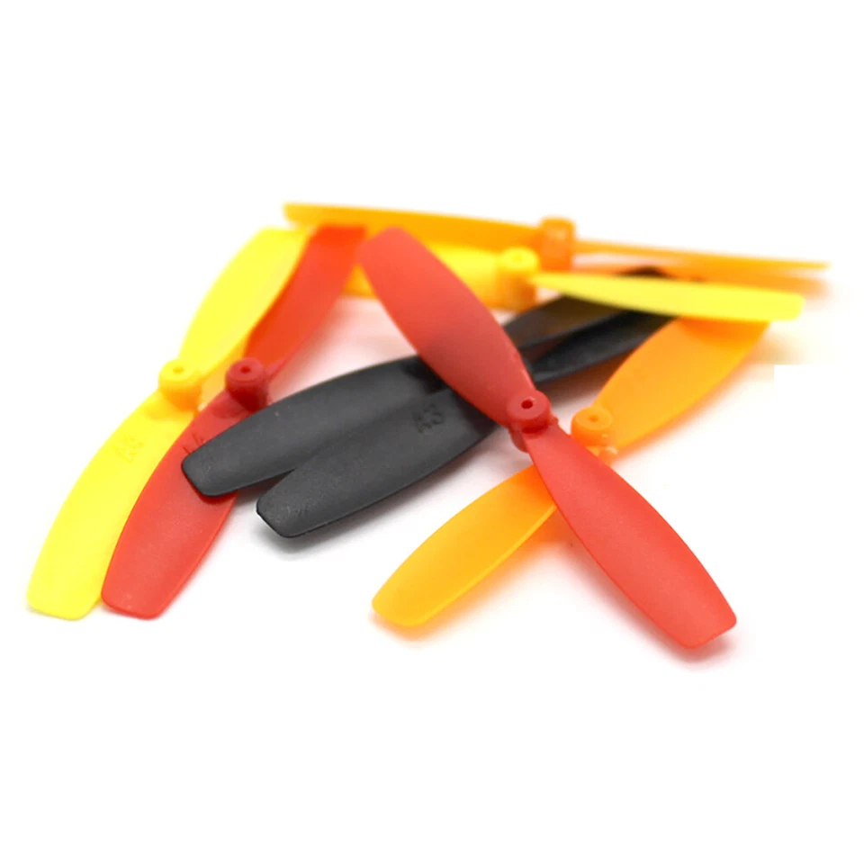 Hélices Tornillo de Aire de Plástico para Mini Drone Motor RC Modelo Avión Drone Hágalo Usted Mismo Foto 4 de 4