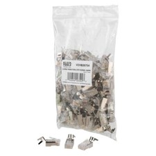 Klein Tools VDV826-754 Pass-Thru Modular Data Plug, RJ45-CAT6A, Shielded STP