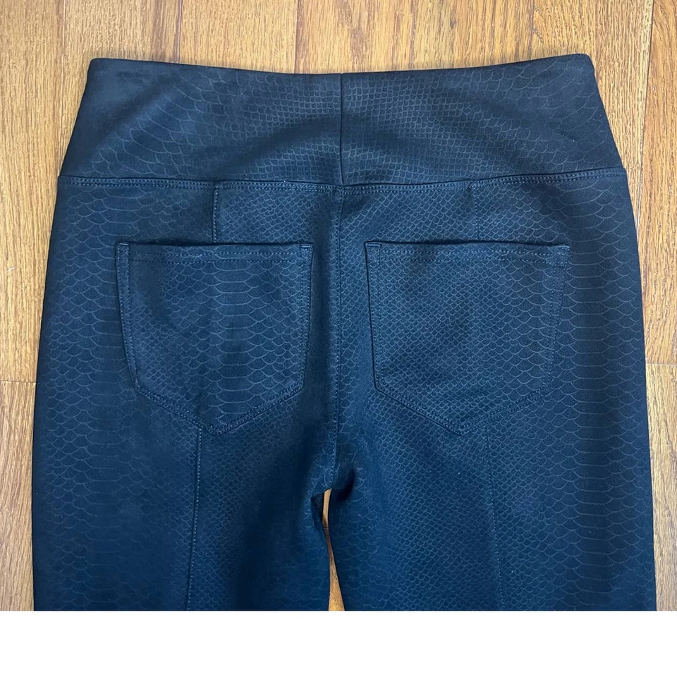 Pantalones cortos Mudd FLX Ponte Kick en piel de serpiente negra, XL Foto 4 de 4