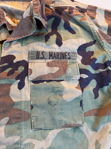 U.S. Marines Combat Coat Camo Jacket Propper Men's Tactical Size Large Long - Picture 2 of 9